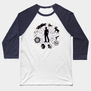 Sam Winchester Baseball T-Shirt